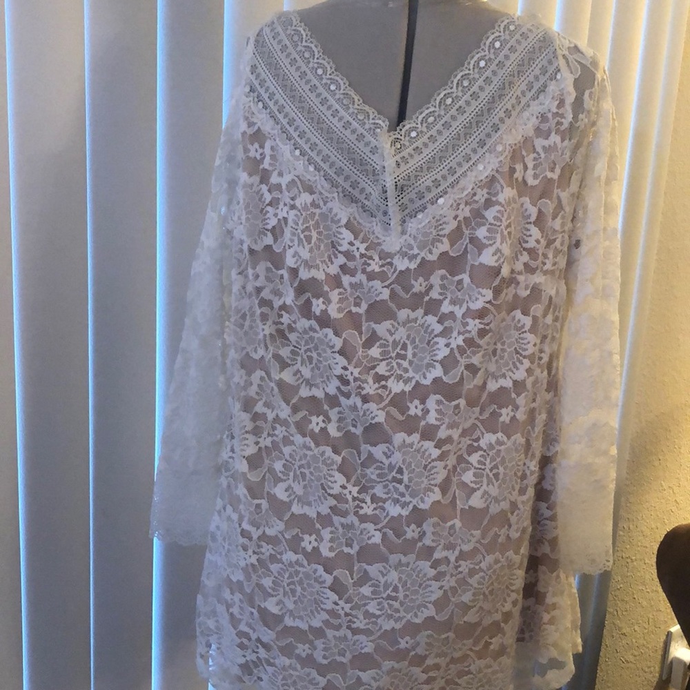 Lacy -Long Sleeve top